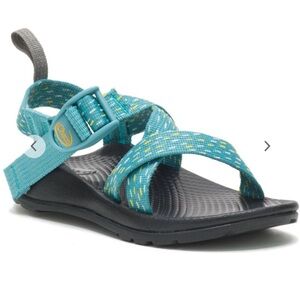 KIDS CHACOS turquoise and yellow design